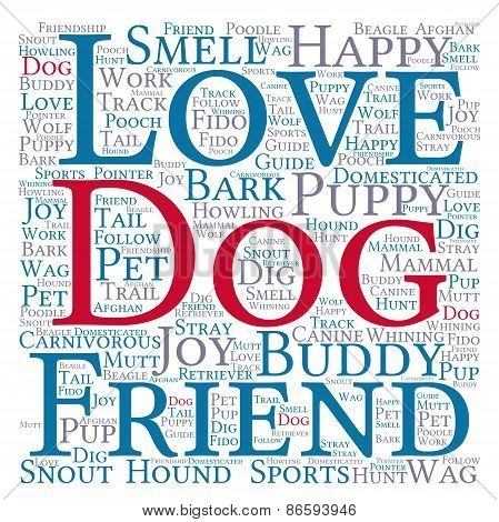 Dog Word Cloud