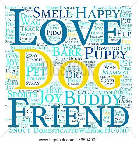 Dog Word Cloud