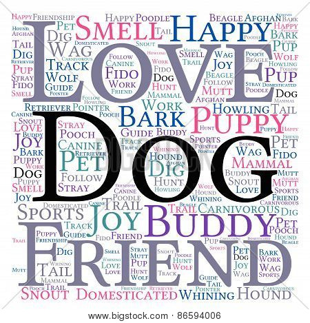 Dog Word Cloud