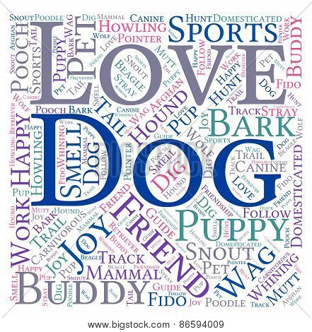 Dog Word Cloud
