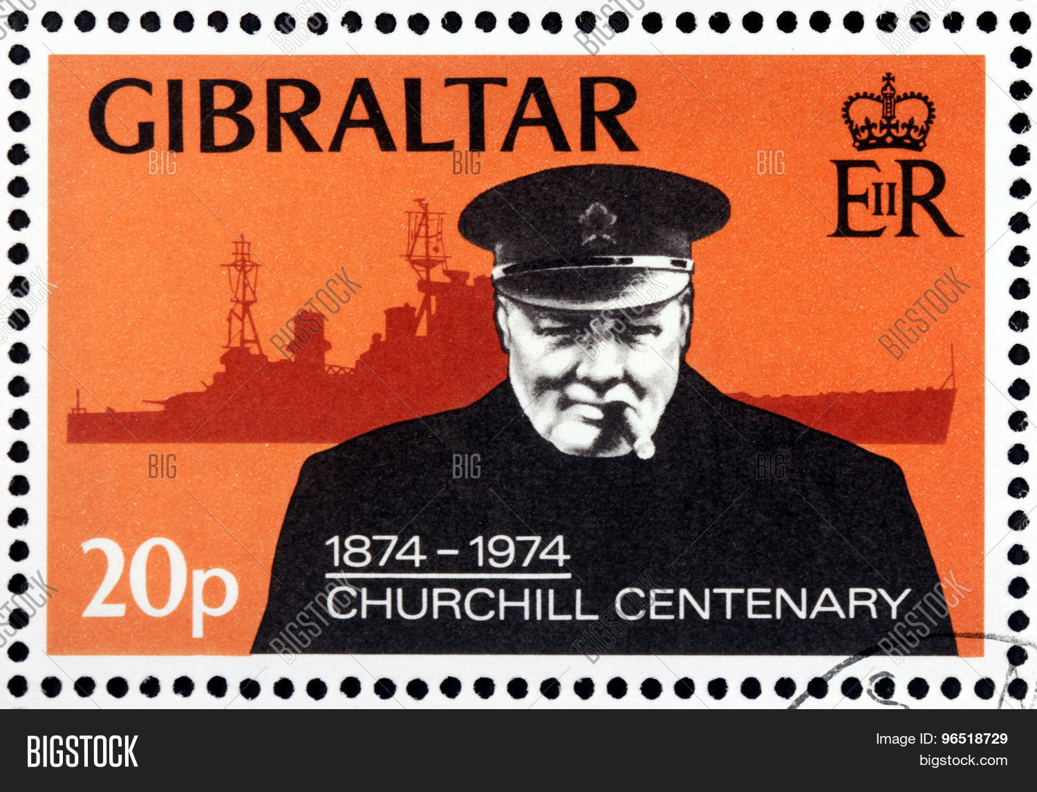 Churchill Stamp Image & Photo (Free Trial) | Bigstock