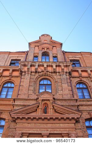 A Beautiful Building In Old Style