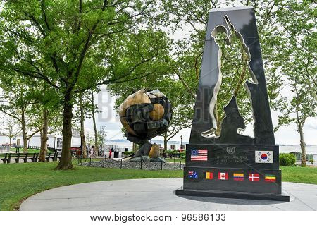 The Korean War Memorial - New York City