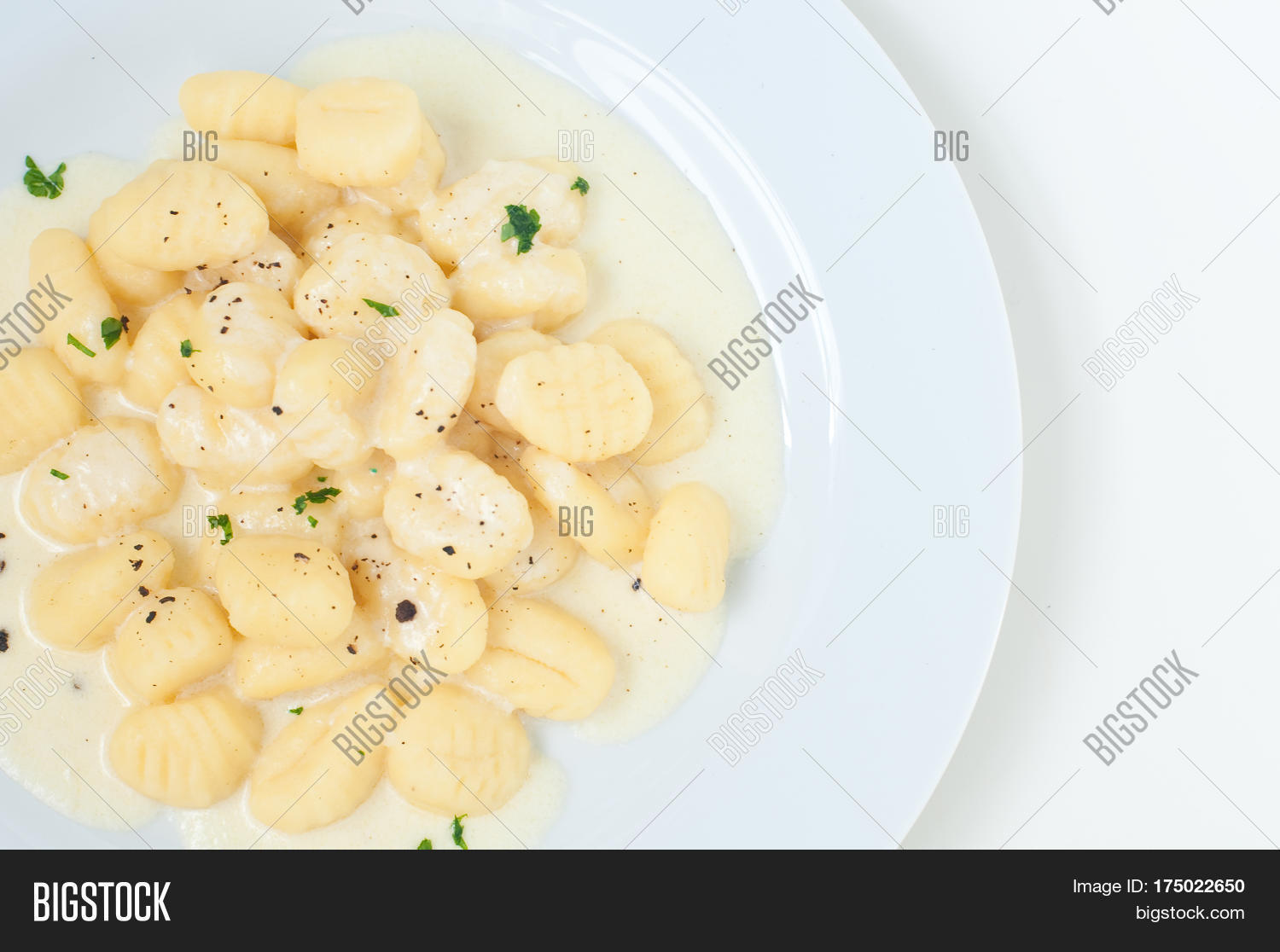 Potato Gnocchi Fontina Image & Photo (Free Trial) Bigstock