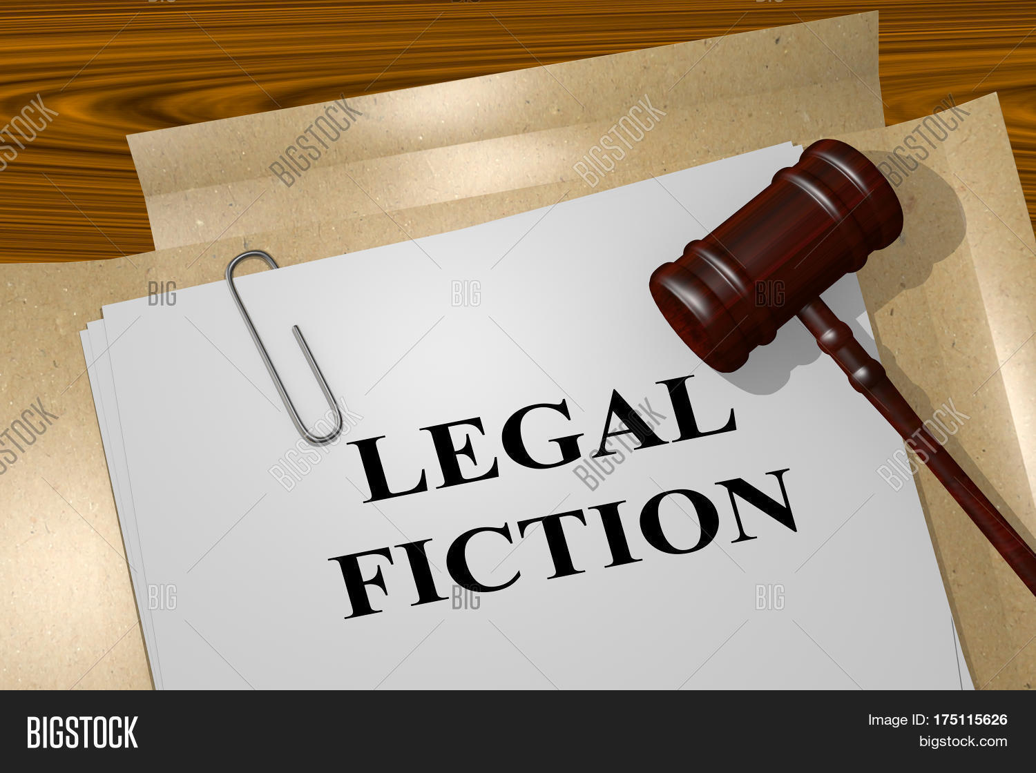 Legal Fiction Concept Image & Photo (Free Trial) Bigstock