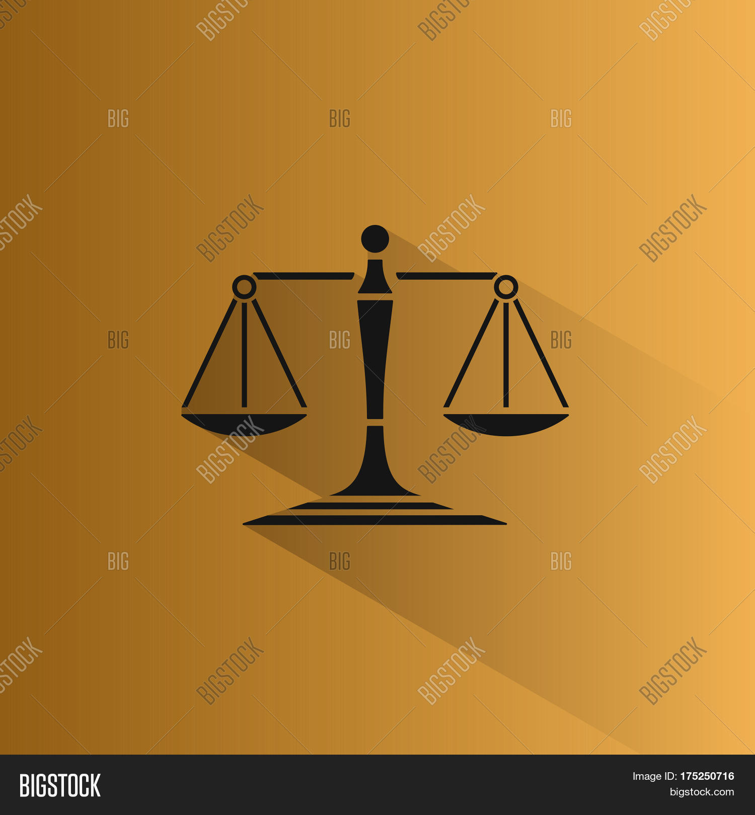 Scales Justice Icon Vector & Photo (Free Trial) | Bigstock
