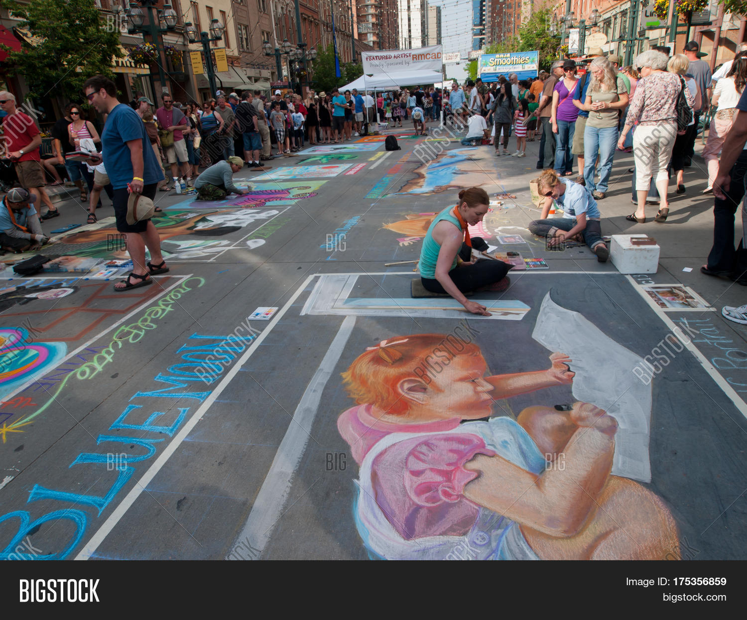 Chalk Art Festival Image & Photo (Free Trial) Bigstock