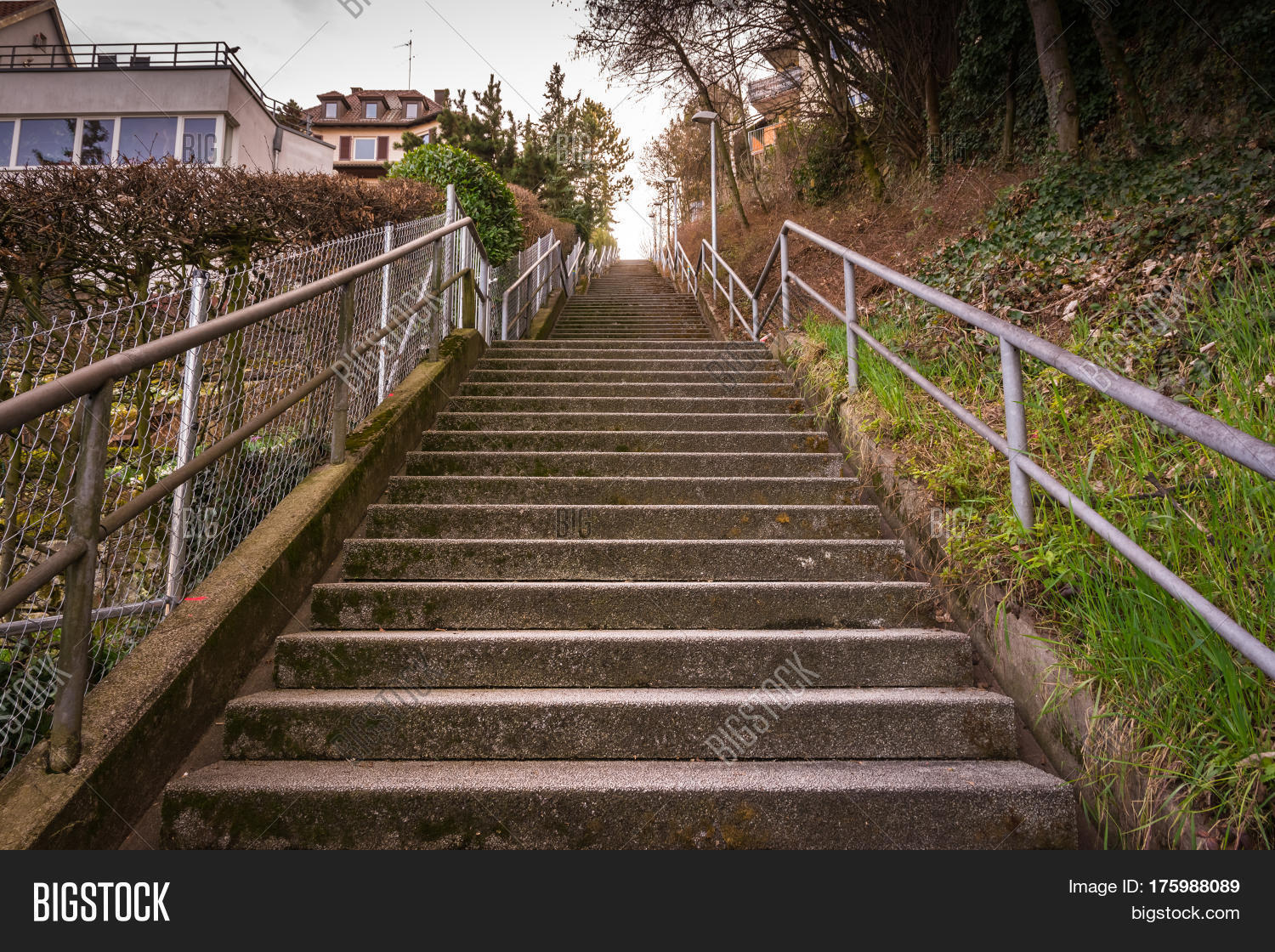Tall Staircase Never Image & Photo (Free Trial) Bigstock