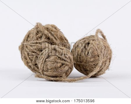 Tangle of thread for needlework and decorative artwork