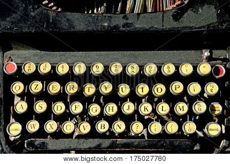 Antique Typewriter For Writers