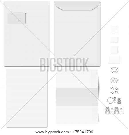 Envelopes And Postage Stamps