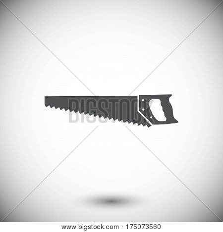 hacksaw icon stock vector illustration flat design