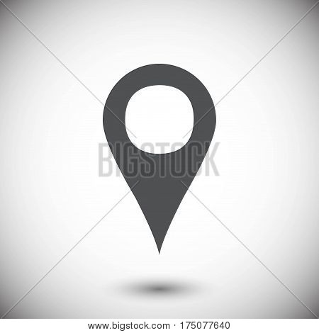navigation icon stock vector illustration flat design