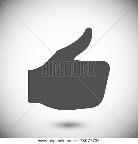 stock vector thumbs up icon vector like icon social network vector icon for app web site etc