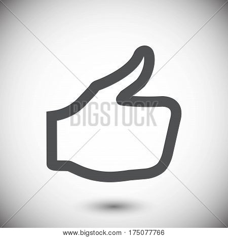 stock vector thumbs up icon vector like icon social network vector icon for app web site etc