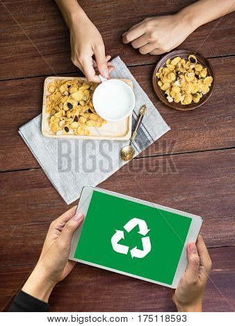 Recycle Green Bio Eco Forest Saving Environment Harmony Ecosystem Conservation Csr Esg Campaign