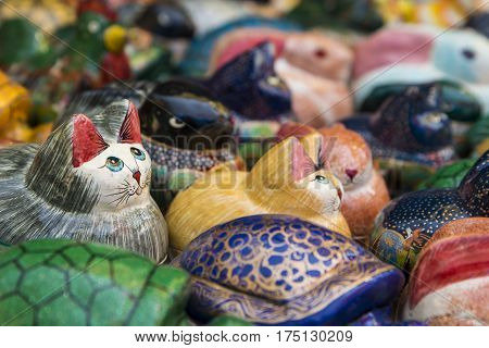 Cat Porcelain Doll