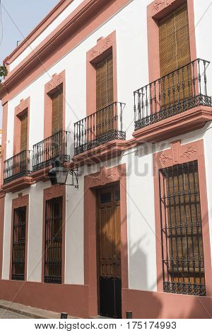 Cordoba (Andalucia Spain): old typical street in the Juderia