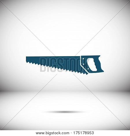 hacksaw icon stock vector illustration flat design