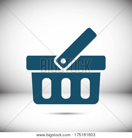 bascet icon stock vector illustration flat design