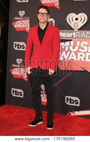 LOS ANGELES - MAR 5:  Bobby Bones at the 2017 iHeart Music Awards at Forum on March 5, 2017 in Los Angeles, CA