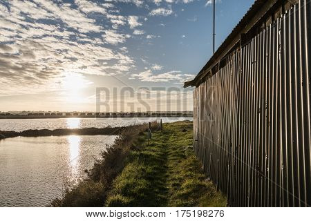 The salt marshes of Olonne (Olonne-sur-Mer, France)