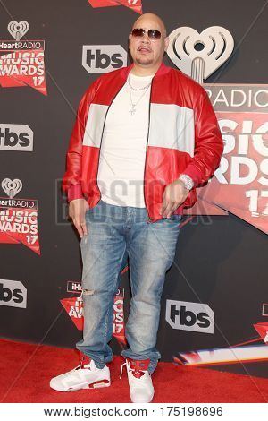LOS ANGELES - MAR 5:  Fat Joe at the 2017 iHeart Music Awards at Forum on March 5, 2017 in Los Angeles, CA