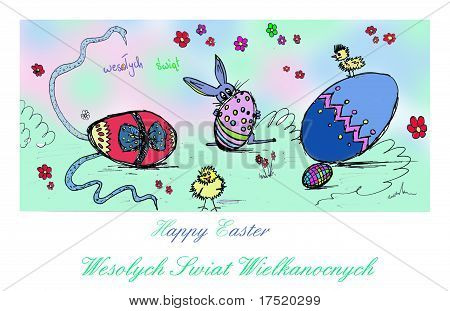 Biglietto di buona Pasqua