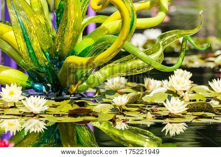 Large Glass Sculpture