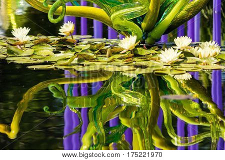 Large Glass Sculpture