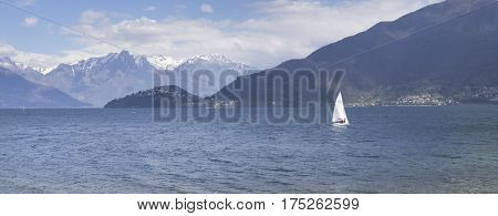 Sailing Boat Is Sailing
