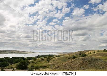 Saskatchewan Landing, lac Diefenbaker.