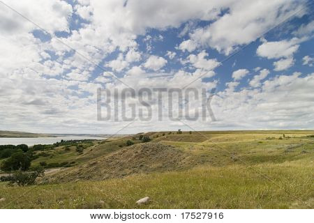 Saskatchewan Landing, lac Diefenbaker.