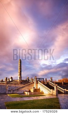 Vigeland Heykel Parkı Oslo, Norveç