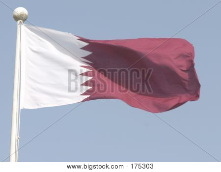 カタールの旗