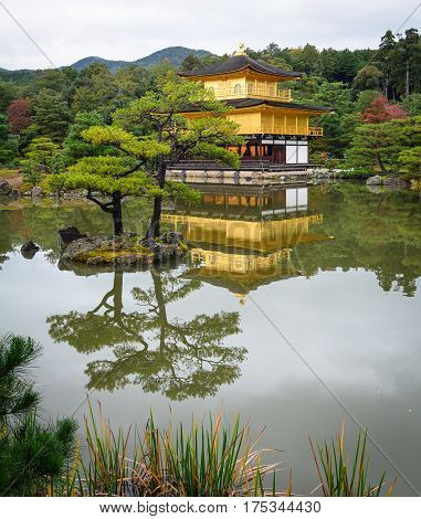 Kinkaku-ji Temple In Kyoto Japan