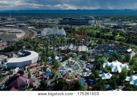 Aerial View Of Denver