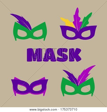 Mardi gras mask vector mardi gras masks vector