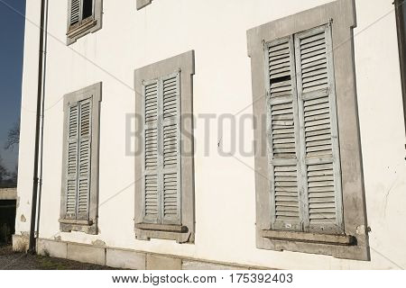 Monza (Brianza Lombardy Italy): exterior of Villa Mirabello historic palace built in 17th century