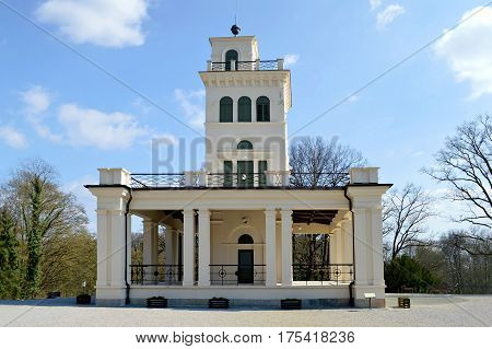 Gazebo in Maksimir park in Zagreb Croatia