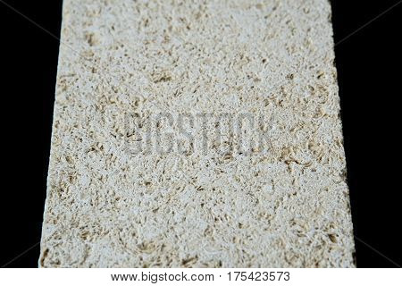 Stone Isolate On Black Background , Clipping Path