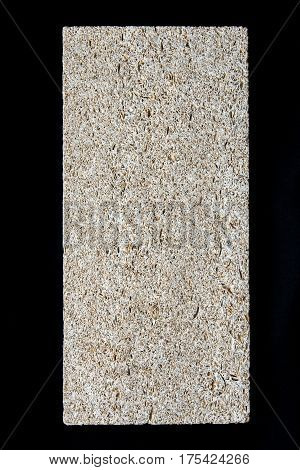 Stone Isolate On Black Background , Clipping Path