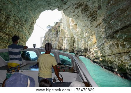 The Coast Of Gargano National Park On Puglia, Italy