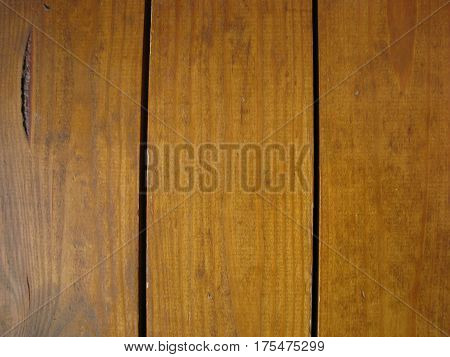 Brown wood texture. Made of three boards