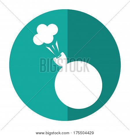 april fool whoopee cushion shadow vector illustration eps 10