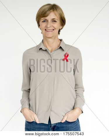 Studio People Shoot Portrait Isolated