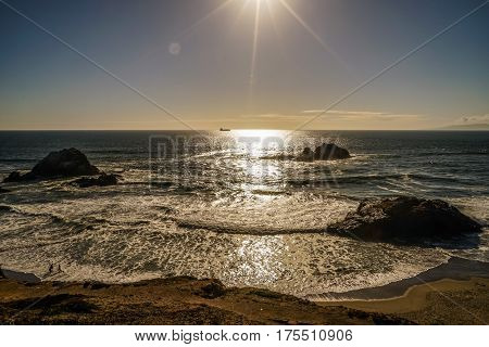 Pacific Ocean Sutro Baths
