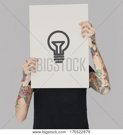 Lightbulb Idea Creativity Graphic Symbol Icon