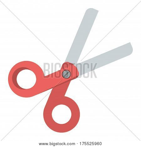 scissors school utensil icon vector illustration eps 10