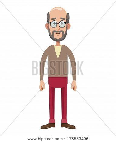 character male member family vector illustration eps 10